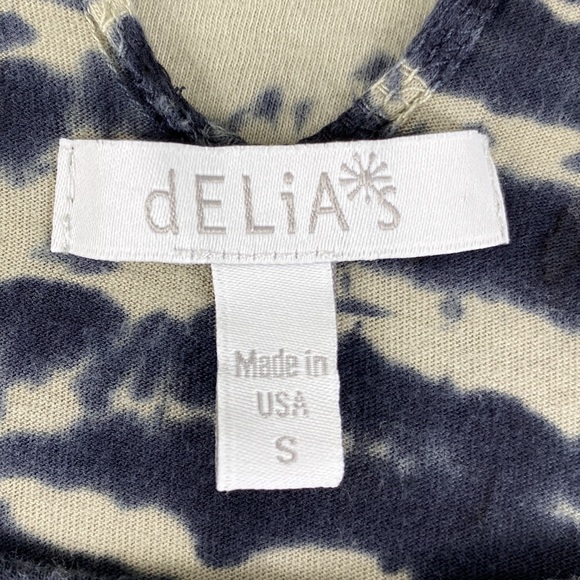 dELiAs Black and Gray Tie Dye Boho Cotton Sun Dress - Picture 11 of 13